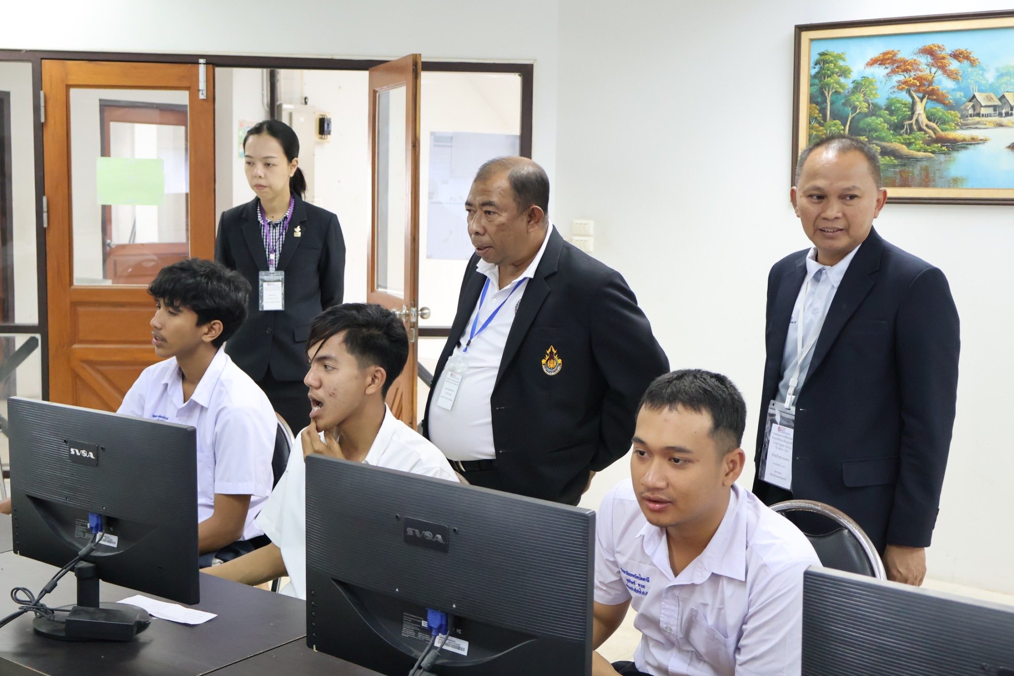 ลงพื้นที่ติดตามการจัดสอบ V-NET ปีการศึกษา 2567 ให้เป็นไปตามมาตรฐาน สทศ.